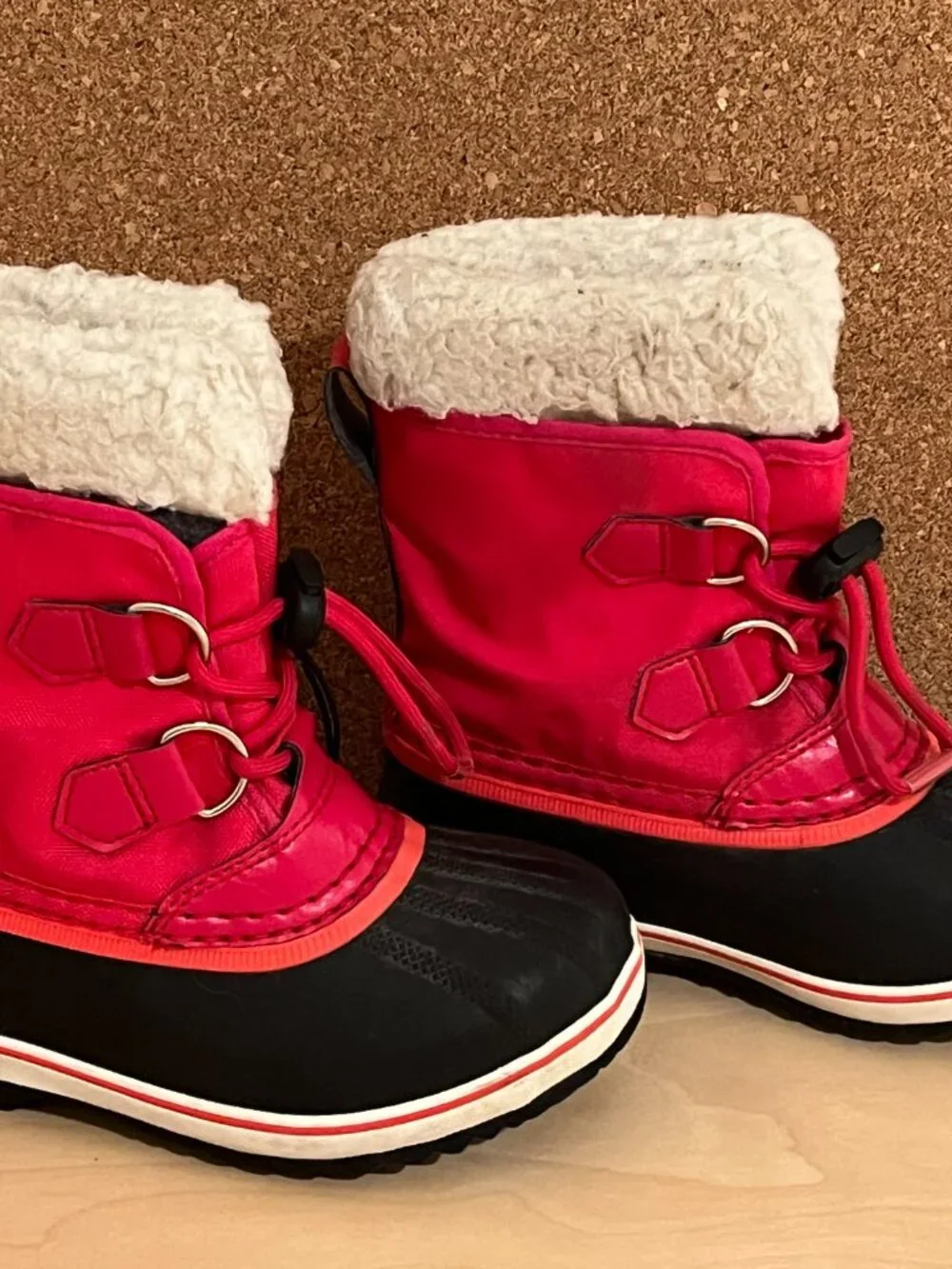 Sorel Yoot Pac Nylon, Pink, Toddler Size 11